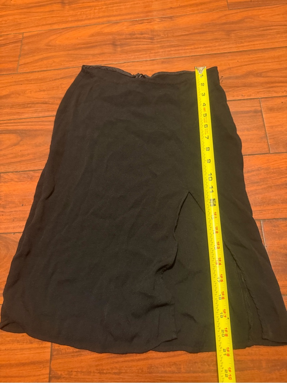 Reformation Black Mini Grace Skirt rayon blend sizes 2 - Picture 5 of 10